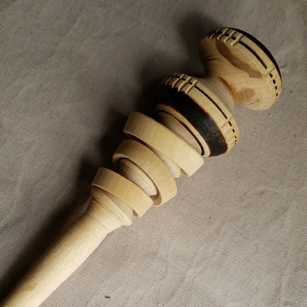 Handcrafted Wooden Molinilla Whisk